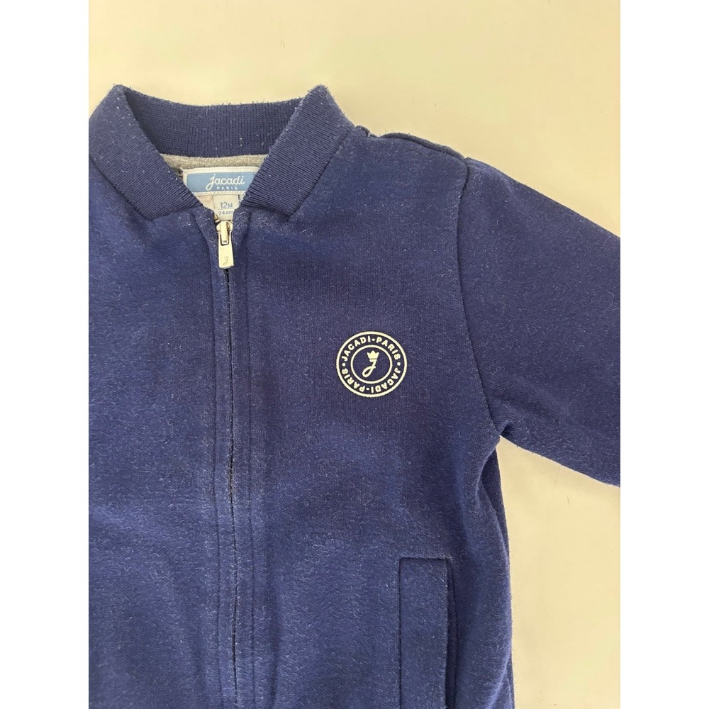 Jacadi Baby Cotton Bomber Jacket - Picture 6 of 6